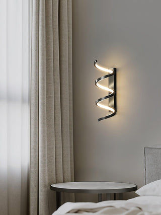 Asilion Applique Murale Spirale Art Nordique