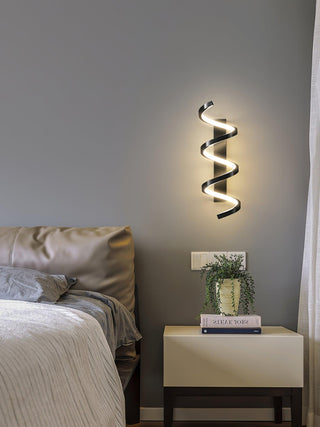 Asilion Applique Murale Spirale Art Nordique