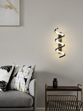 Asilion Applique Murale Spirale Art Nordique
