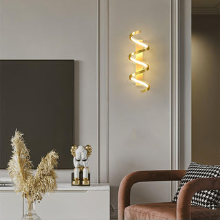 Asilion Applique Murale Spirale Art Nordique