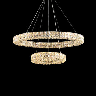 Lustra Lustre Anneau Cristal Spiridon Luxe