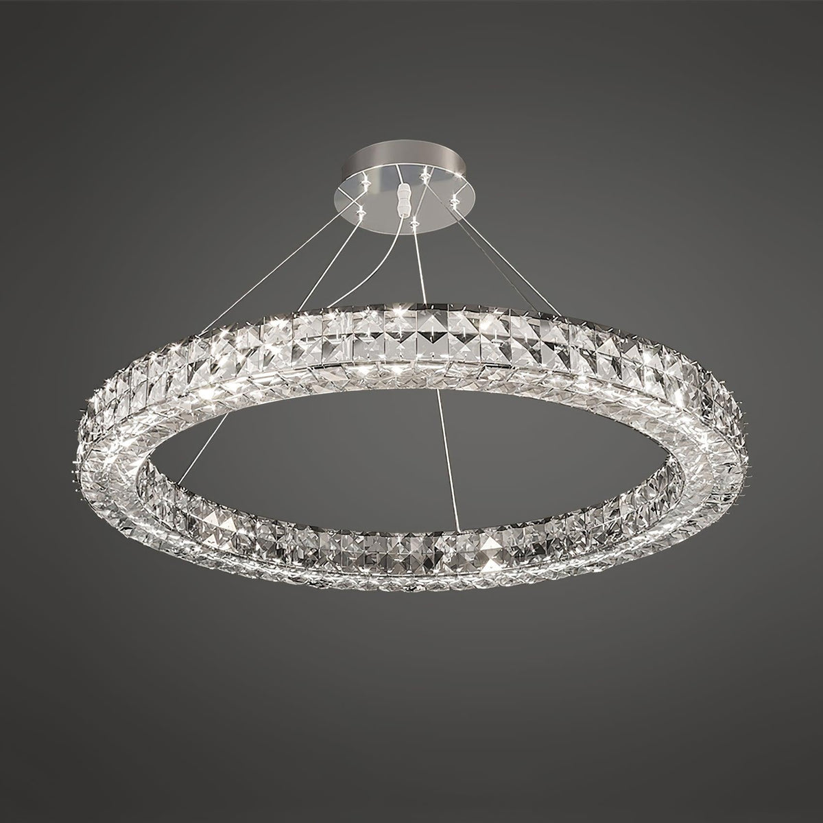 Dareneris Lustre Anneau Cristal Spiridon Luxe
