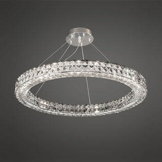 Lustra Lustre Anneau Cristal Spiridon Luxe