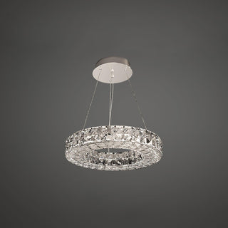 Lustra Lustre Anneau Cristal Spiridon Luxe