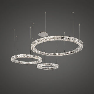 Lustra Lustre Anneau Cristal Spiridon Luxe