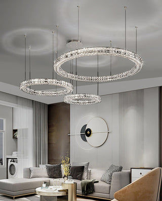 Lustra Lustre Anneau Cristal Spiridon Luxe