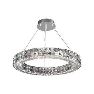 Lustra Lustre Anneau Cristal Spiridon Luxe