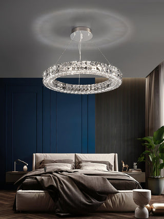 Lustra Lustre Anneau Cristal Spiridon Luxe