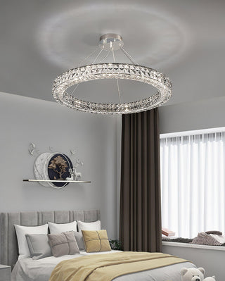 Lustra Lustre Anneau Cristal Spiridon Luxe