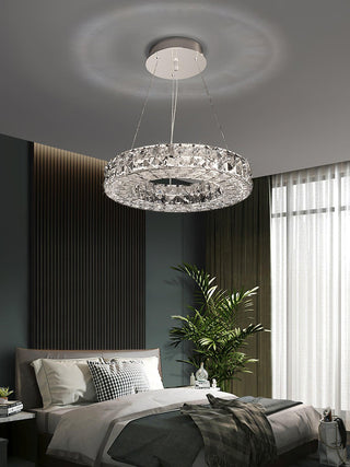 Lustra Lustre Anneau Cristal Spiridon Luxe