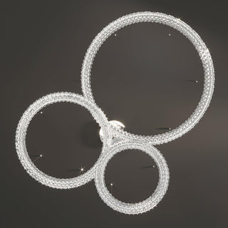 Lustra Lustre Anneau Cristal Spiridon Luxe