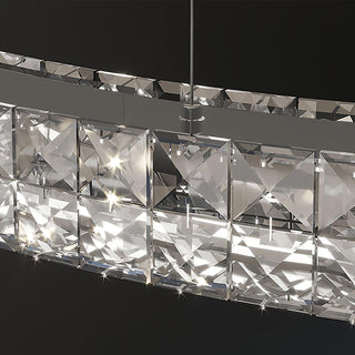 Lustra Lustre Anneau Cristal Spiridon Luxe