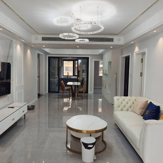 Lustra Lustre Anneau Cristal Spiridon Luxe
