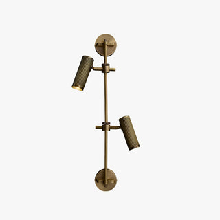 Glintice Applique murale industrielle en laiton