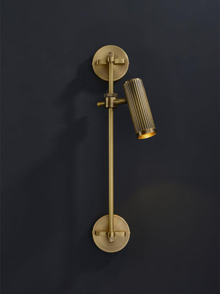 Glintice Applique murale industrielle en laiton