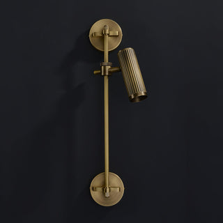 Glintice Applique murale industrielle en laiton