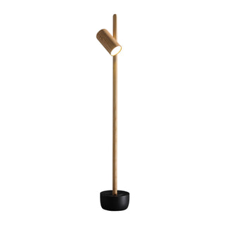 Rinisina Lampadaire Spotlight Bois