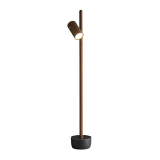Rinisina Lampadaire Spotlight Bois