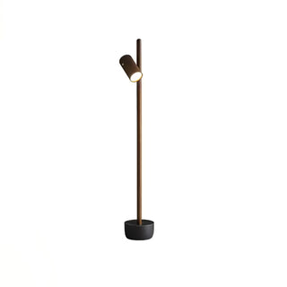Rinisina Lampadaire Spotlight Bois