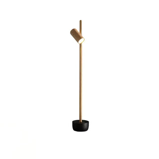 Rinisina Lampadaire Spotlight Bois