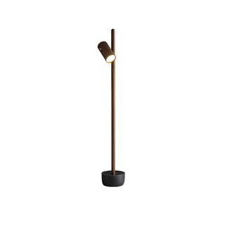 Rinisina Lampadaire Spotlight Bois