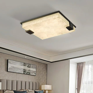 Otalyra Lampe Plafonnier en Albâtre Minimaliste
