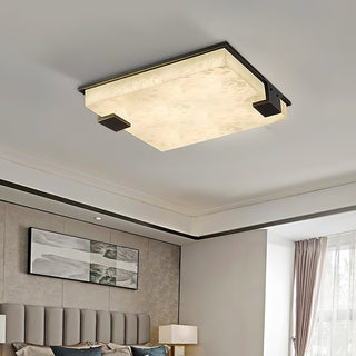Otalyra Lampe Plafonnier en Albâtre Minimaliste