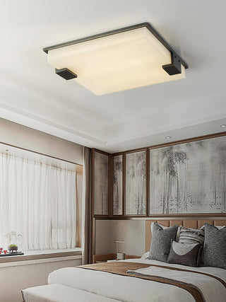 Otalyra Lampe Plafonnier en Albâtre Minimaliste
