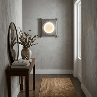 Square Frame LED Sconce-Neutral Decor