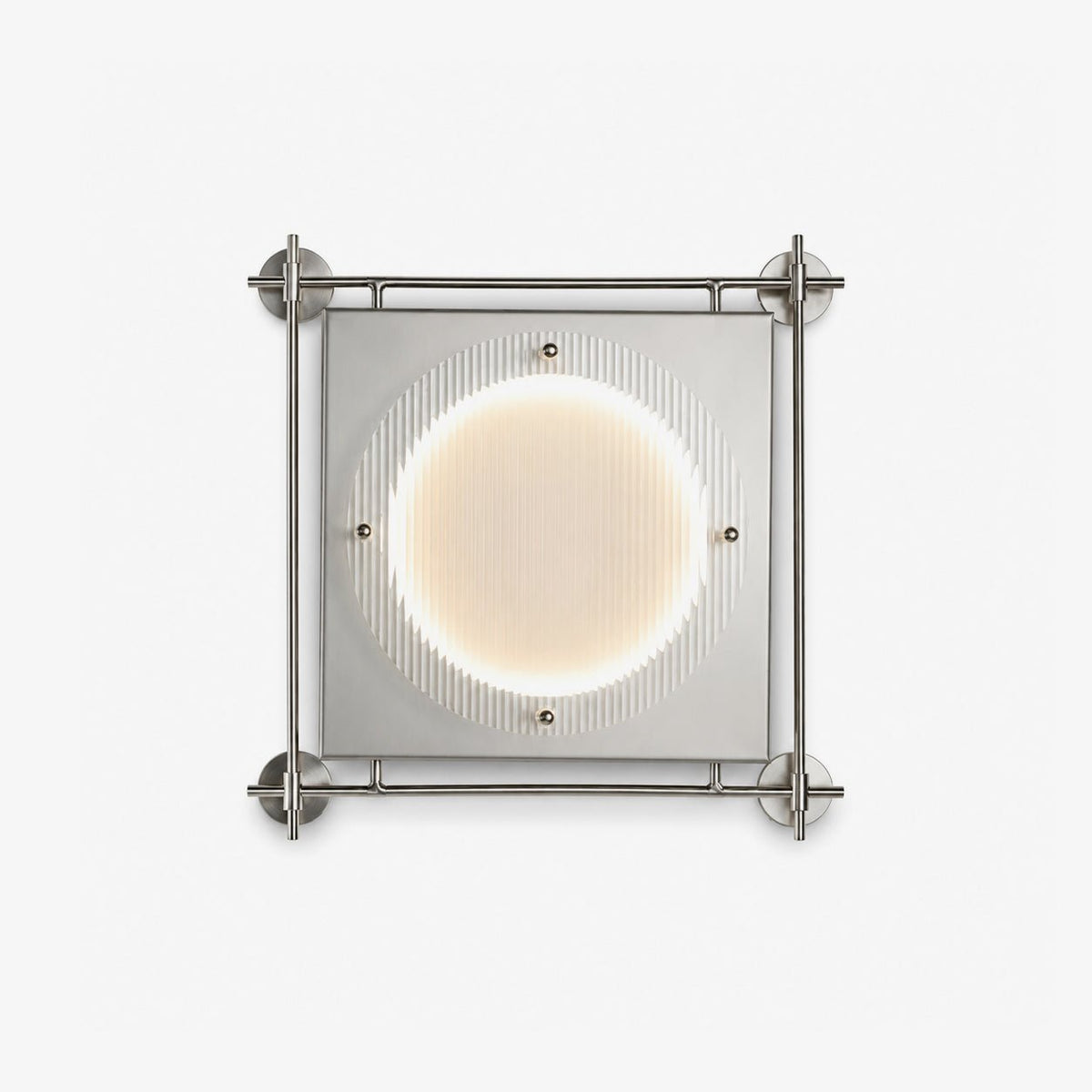 Square Frame LED Sconce-Neutral Decor