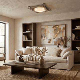 Square Frame LED Sconce-Neutral Decor