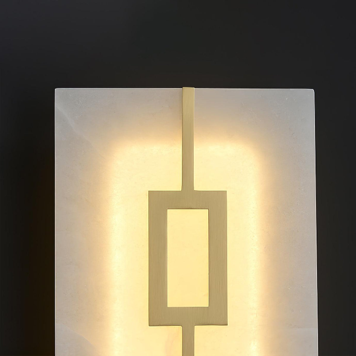 Alvelor Géométrique Albâtre Luminaire Mural