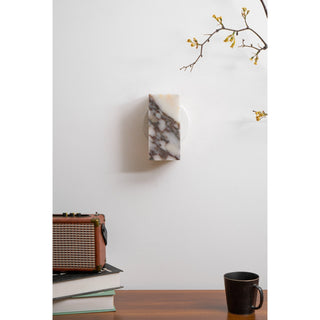 Illaee Moderne Minimaliste Carré Marbre Applique Murale