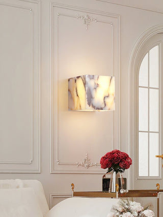 Illaee Moderne Minimaliste Carré Marbre Applique Murale