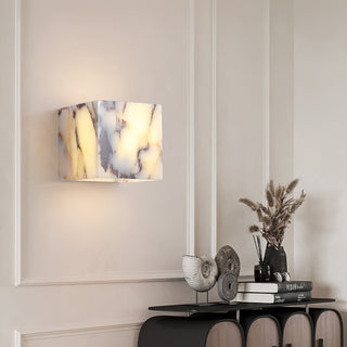 Illaee Moderne Minimaliste Carré Marbre Applique Murale