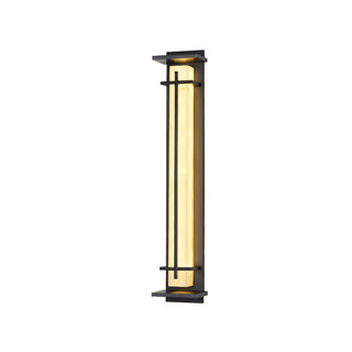 Square Outdoor Alabaster Wall Light-Neutral Decor