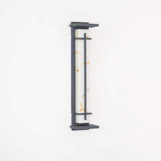 Square Outdoor Alabaster Wall Light-Neutral Decor