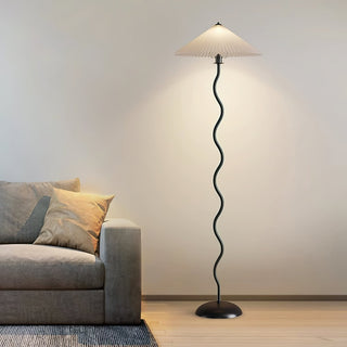 Lioraven Lampadaire en Tissu Minimaliste Classique