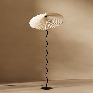 Lioraven Lampadaire en Tissu Minimaliste Classique