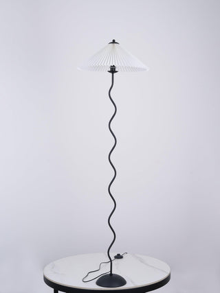 Lioraven Lampadaire en Tissu Minimaliste Classique