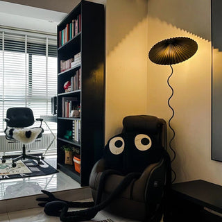 Lioraven Lampadaire en Tissu Minimaliste Classique