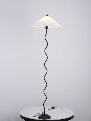 Lioraven Lampadaire en Tissu Minimaliste Classique