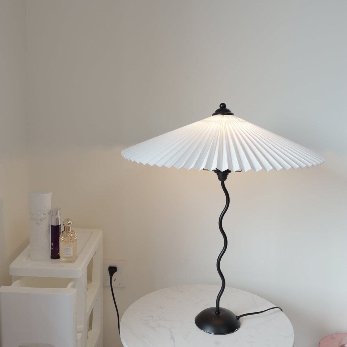 Vioro Lampe de Table en Tissu