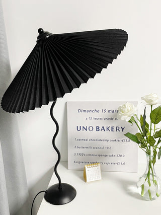 Vioro Lampe de Table en Tissu