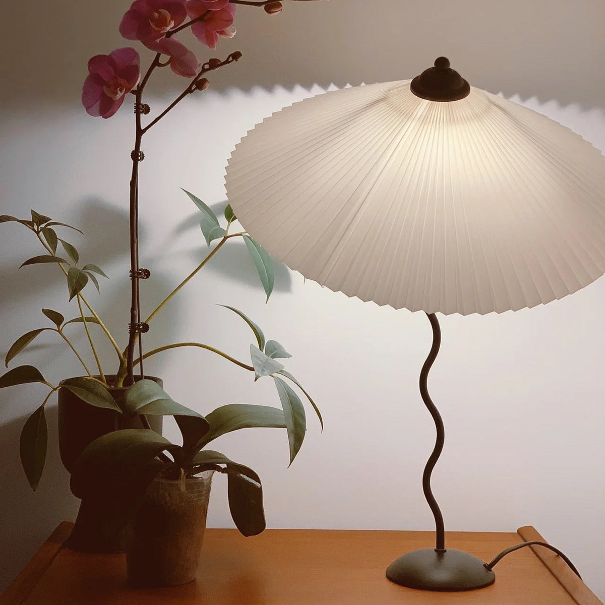 Vioro Lampe de Table en Tissu