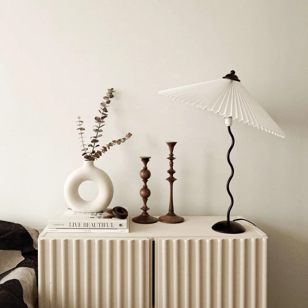 Vioro Lampe de Table en Tissu