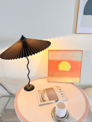 Vioro Lampe de Table en Tissu