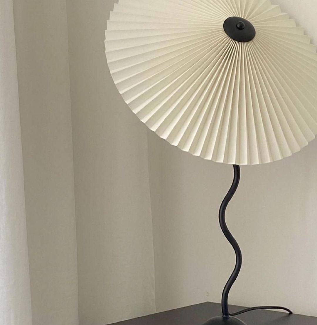 Vioro Lampe de Table en Tissu