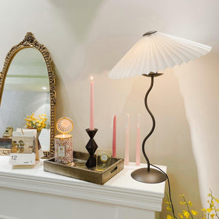 Vioro Lampe de Table en Tissu