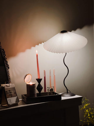 Vioro Lampe de Table en Tissu